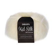 Drops Kid-Silk Uni Colour 001 Naturel