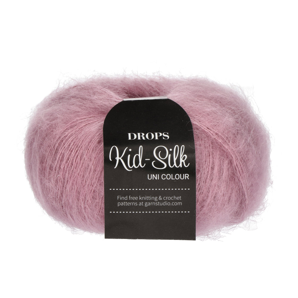 Drops Kid-Silk Uni Colour 004 Oudroze