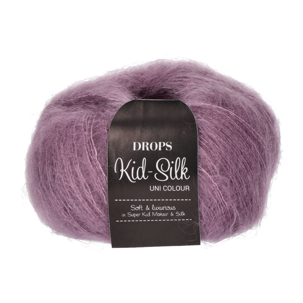 Drops Kid-Silk Uni Colour 005 Heidepaars