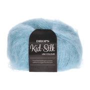 Drops Kid-Silk Uni Colour 008 Licht Denimblauw