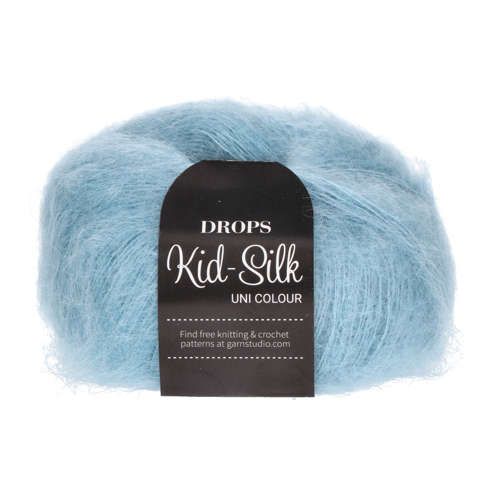 Drops Kid-Silk Uni Colour 008 Licht Denimblauw