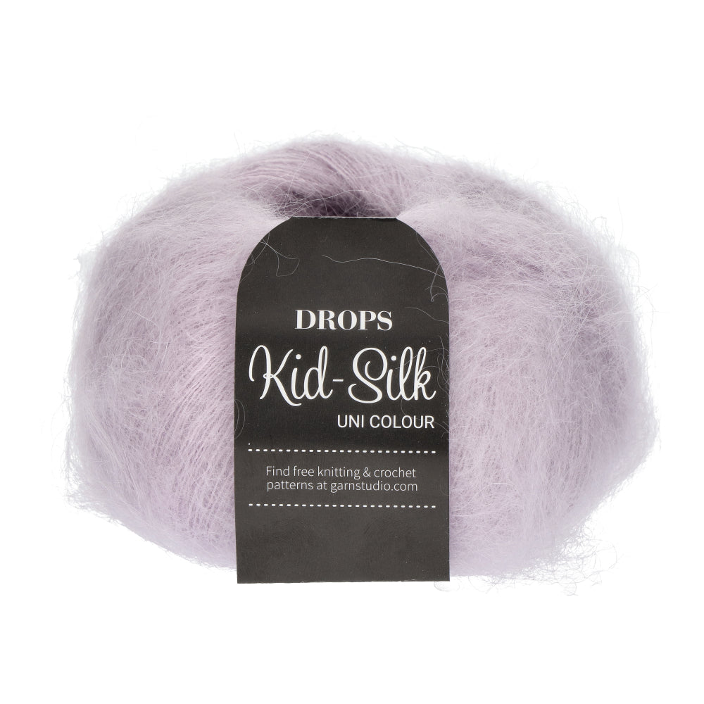 Drops Kid-Silk Uni Colour 009 Licht Lavendel