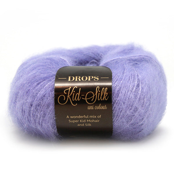 Drops Kid-Silk Uni Colour 011 Lila