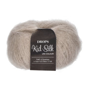 Drops Kid-Silk Uni Colour 020 Lichtbeige