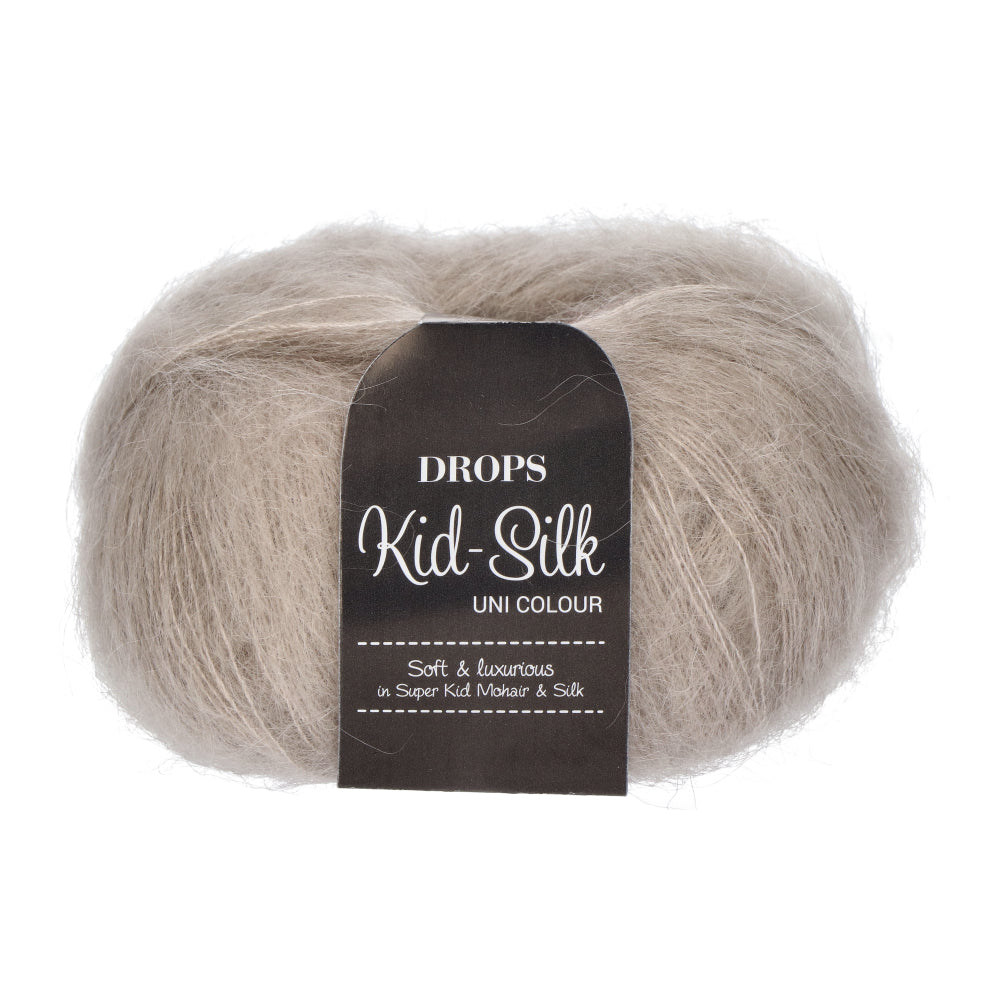 Drops Kid-Silk Uni Colour 020 Lichtbeige