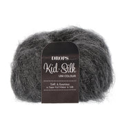 Drops Kid-Silk Uni Colour 022 Asgrijs