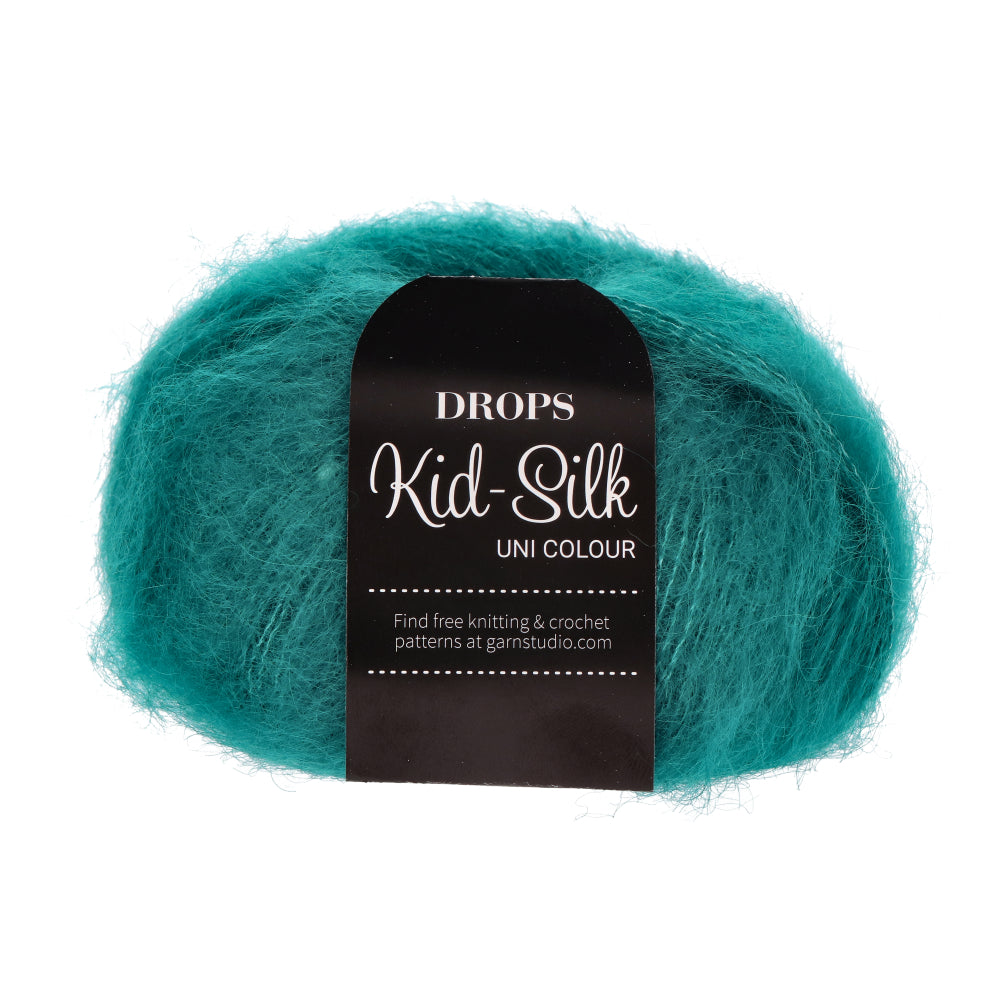 Drops Kid-Silk Uni Colour 024 Petroleum