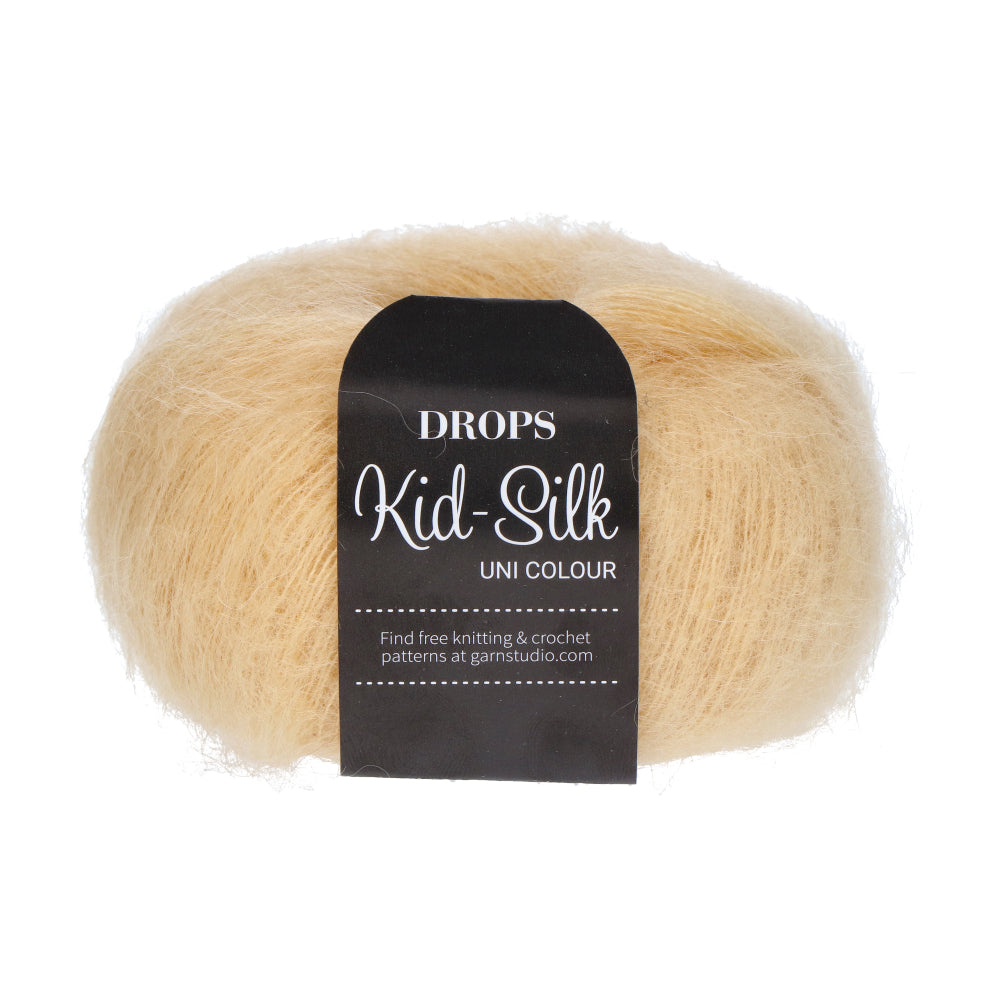Drops Kid-Silk Uni Colour 029 Vanille