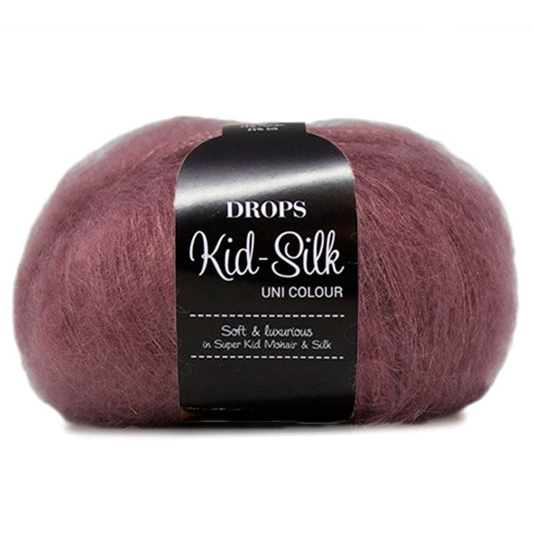 Drops Kid-Silk Uni Colour 031 Mauve