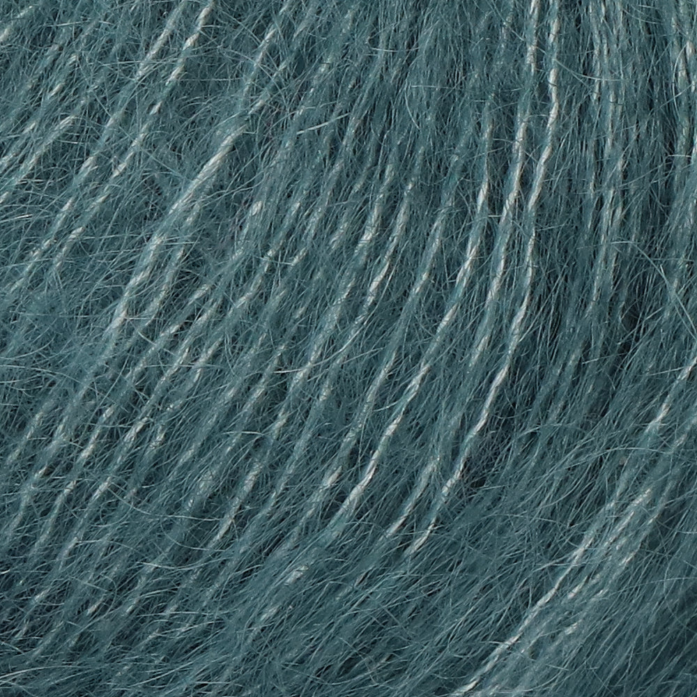 Detail bwdr — gemaakt met Drops Kid-Silk Uni Colour
