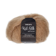 Drops Kid-Silk Uni Colour 042 Amandel