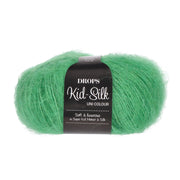 Drops Kid-Silk Uni Colour 048 Papegaaigroen