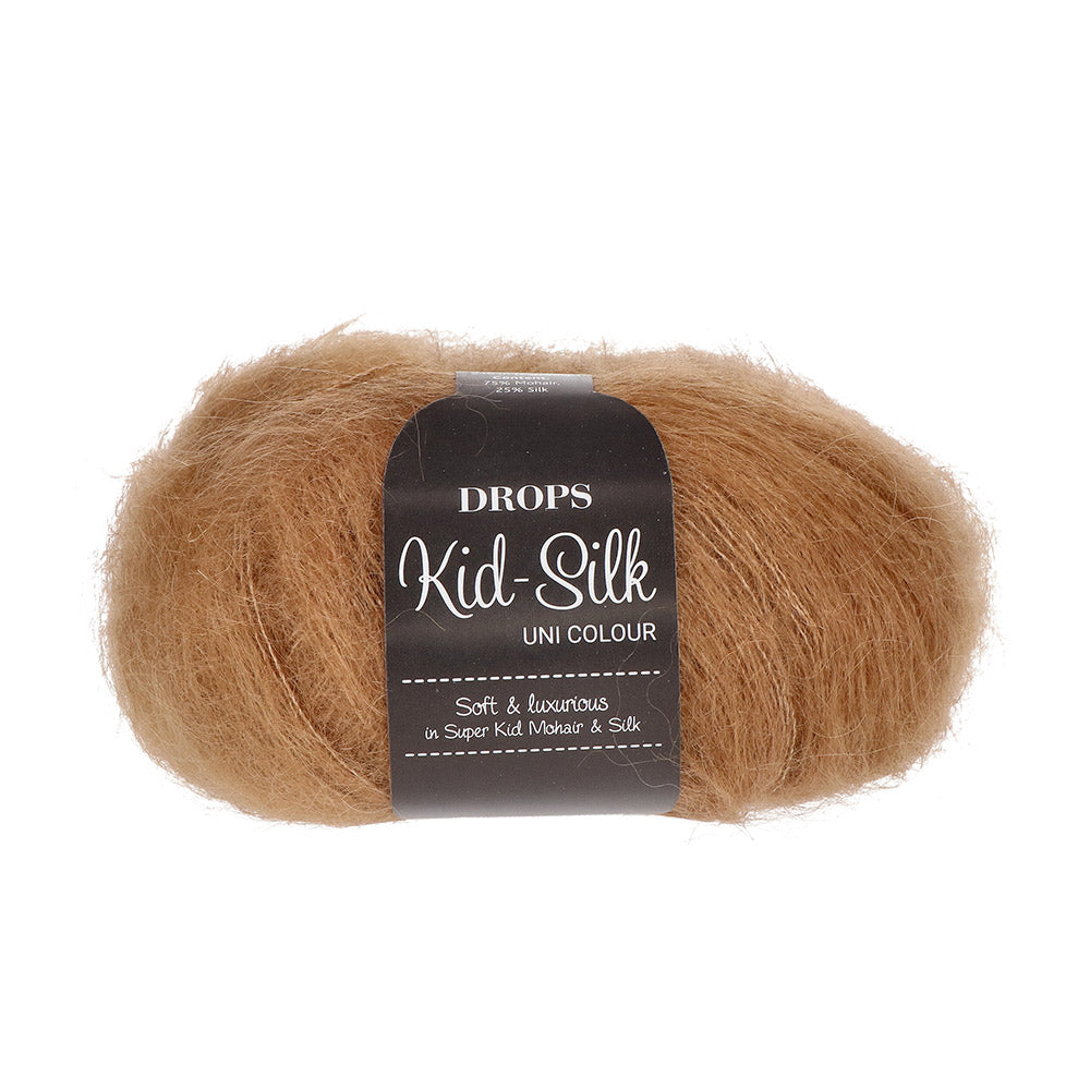 Drops Kid-Silk Uni Colour 050 Caramel