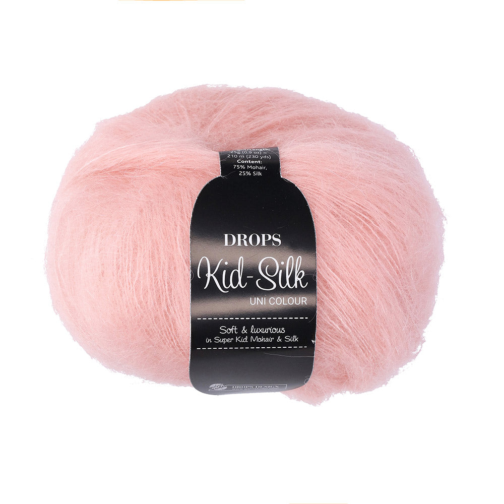 Drops Kid-Silk Uni Colour 053 Licht Perzik