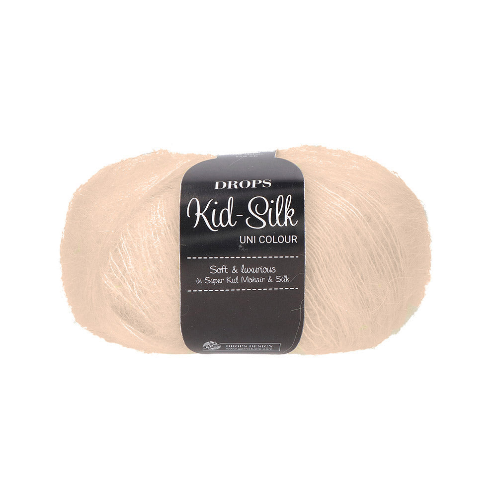Drops Kid-Silk Uni Colour 054 Helder Zand