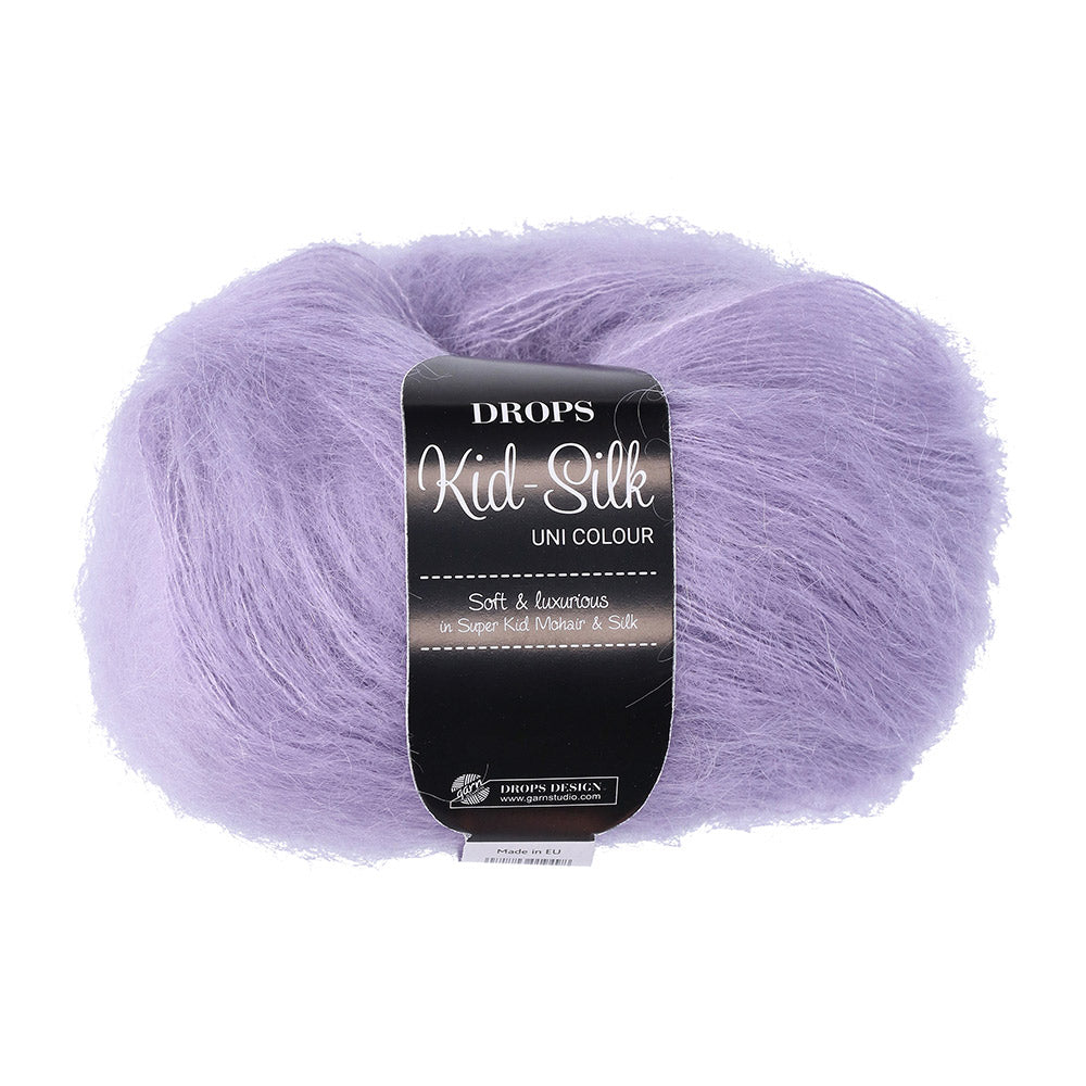 Drops Kid-Silk Uni Colour 055 Mistig Lila
