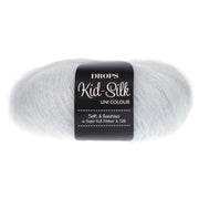 Drops Kid-Silk Uni Colour 059 Ijskristal