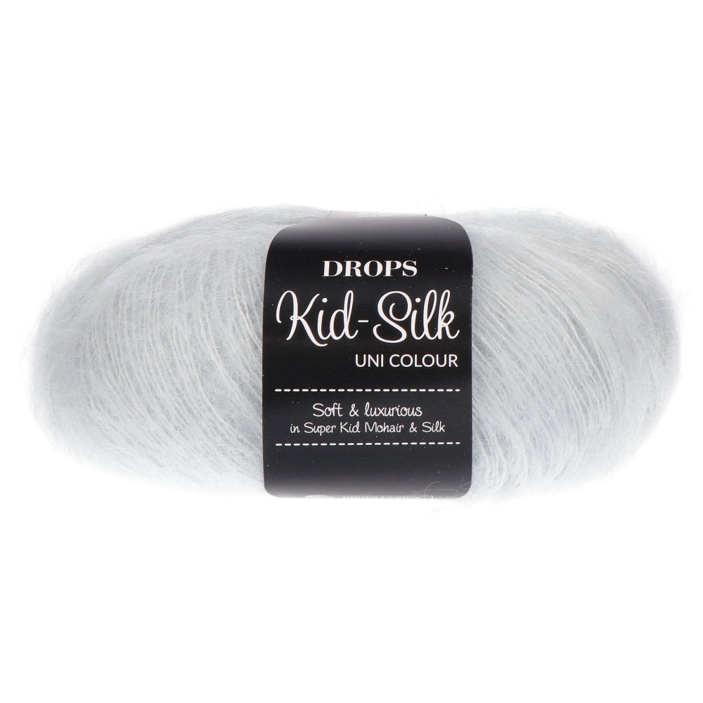 Drops Kid-Silk Uni Colour 059 Ijskristal