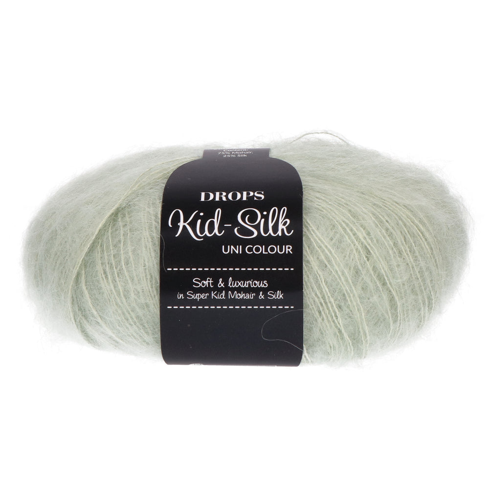 Drops Kid-Silk Uni Colour 060 Pepermunt