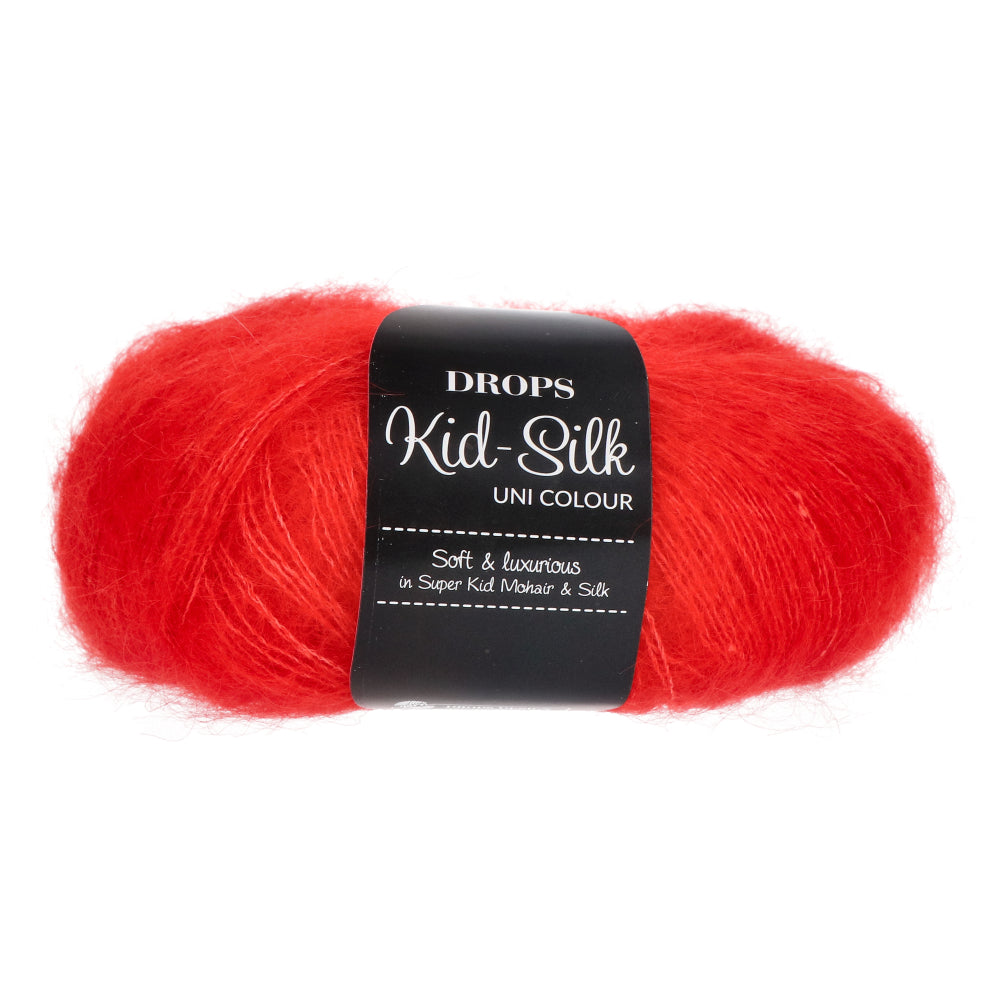 Drops Kid-Silk Uni Colour 061 Felrood