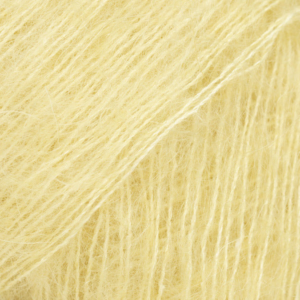 Drops Kid-Silk Uni Colour 073 Mistig Geel
