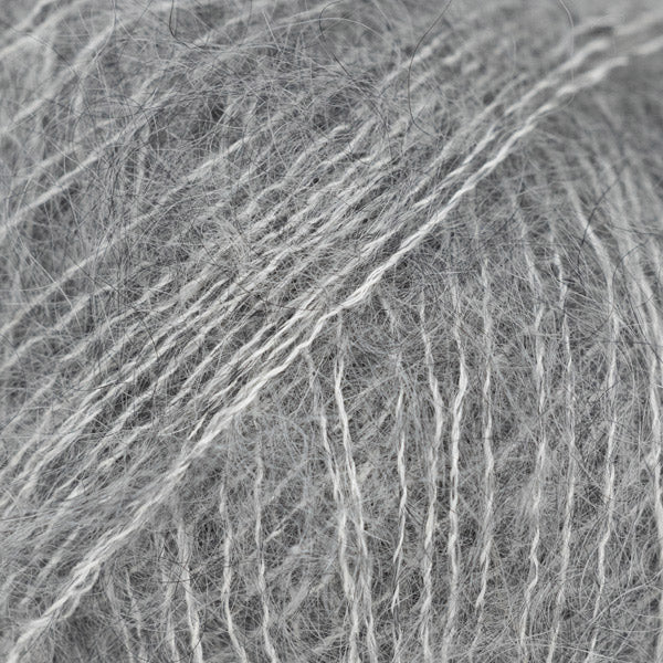 Drops Kid-Silk Uni Colour 075 Staalgrijs