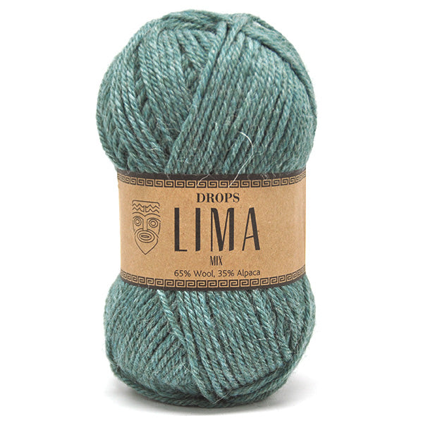 Drops Lima Mix 9018 Zeegroen