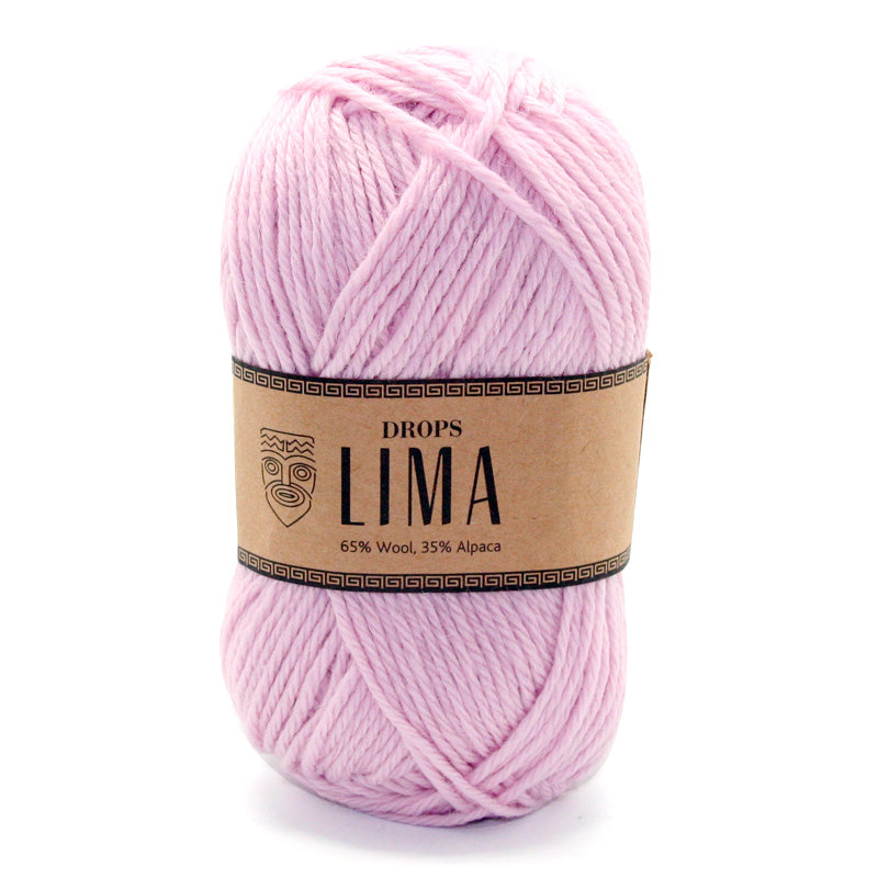 Drops Lima Uni Colour 3145 Poederroze