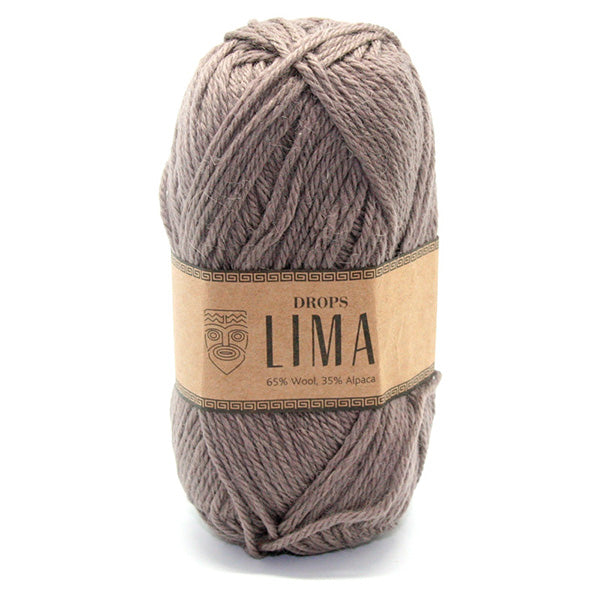 Drops Lima Uni Colour 5310 Lichtbruin