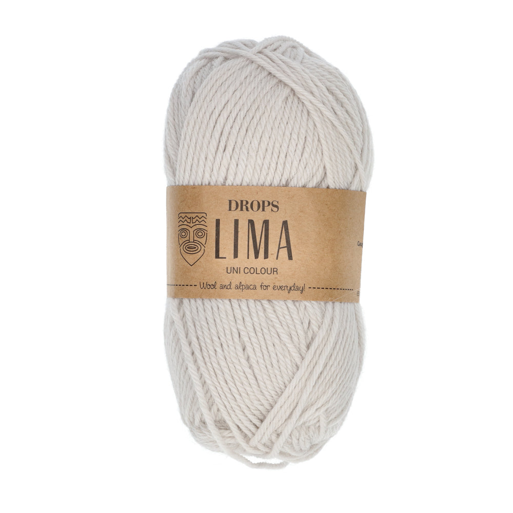 Drops Lima Uni Colour 9025 Kalk
