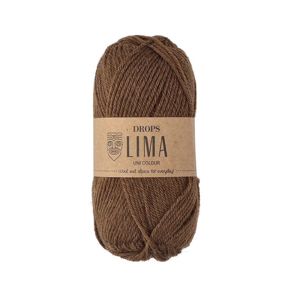 Drops Lima Uni Colour 9026 Chestnut