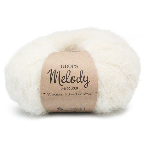 Drops Melody Uni Colour 001 Naturel