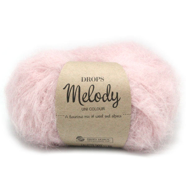 Drops Melody Uni Colour 006 Poederroze