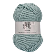 Drops Merino Extra Fine Uni Colour 15 Lichtgrijs/groen