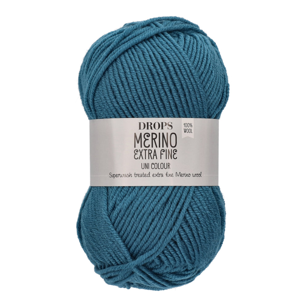 Drops Merino Extra Fine Uni Colour 28 Noordzee