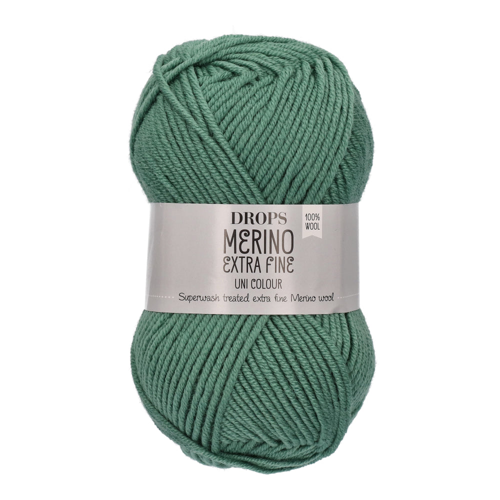 Drops Merino Extra Fine Uni Colour 31 Bosgroen