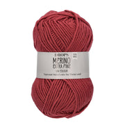 Drops Merino Extra Fine Uni Colour 32 Donkerroos