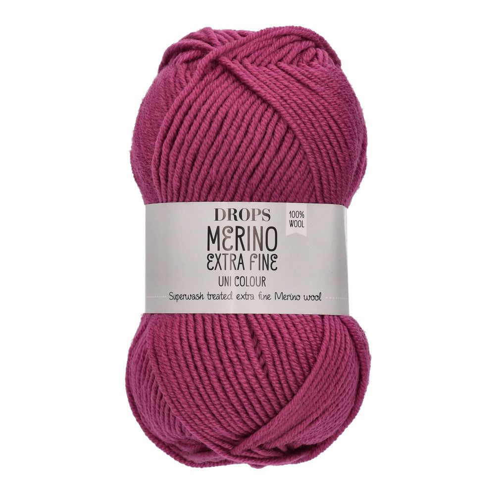 Drops Merino Extra Fine Uni Colour 34 Heide