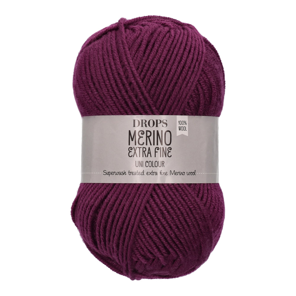 Drops Merino Extra Fine Uni Colour 35 Donkerheide