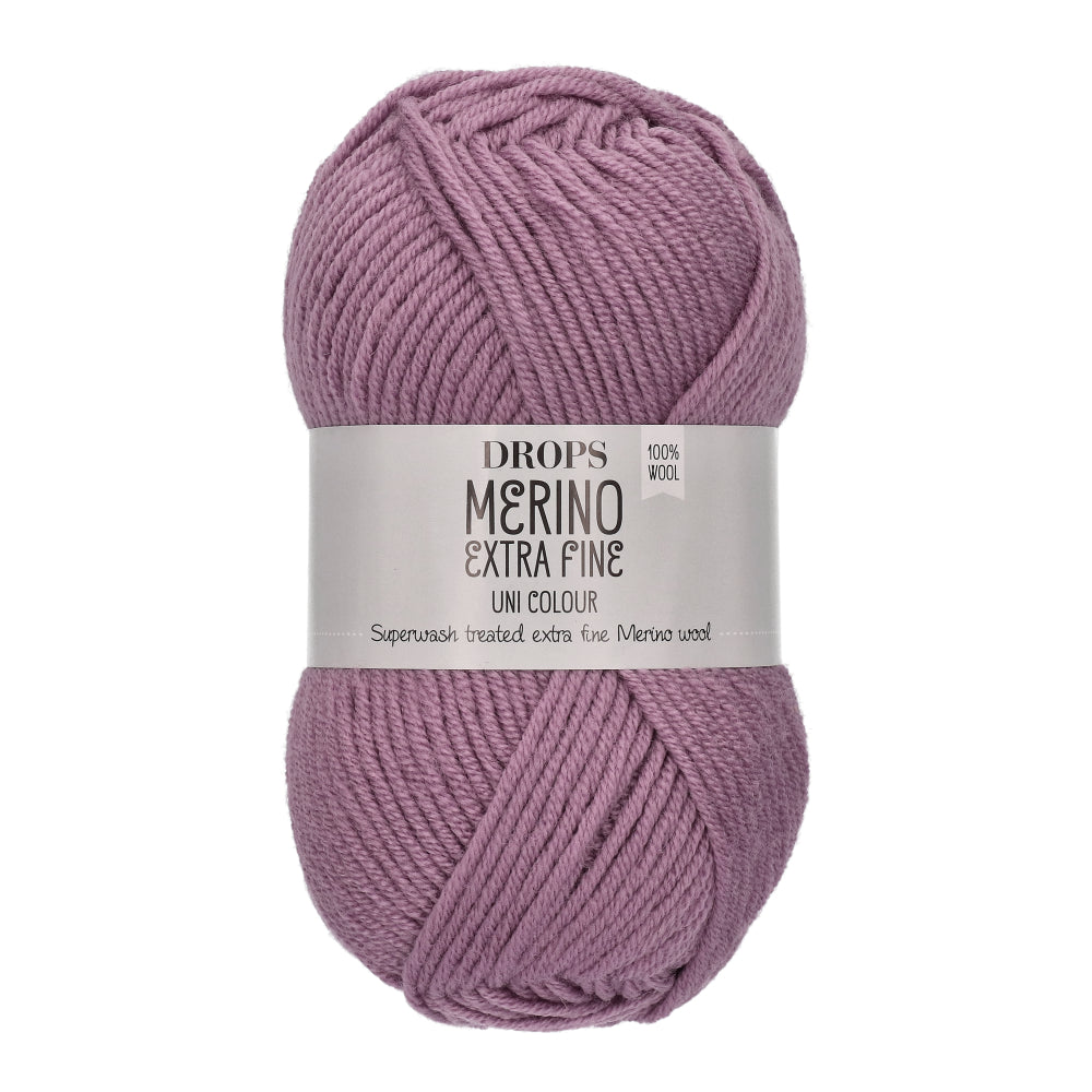 Drops Merino Extra Fine Uni Colour 36 Amethist