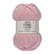 Drops Merino Extra Fine Uni Colour 40 Poeder Roze