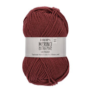 Drops Merino Extra Fine Uni Colour 48 Bordeaux