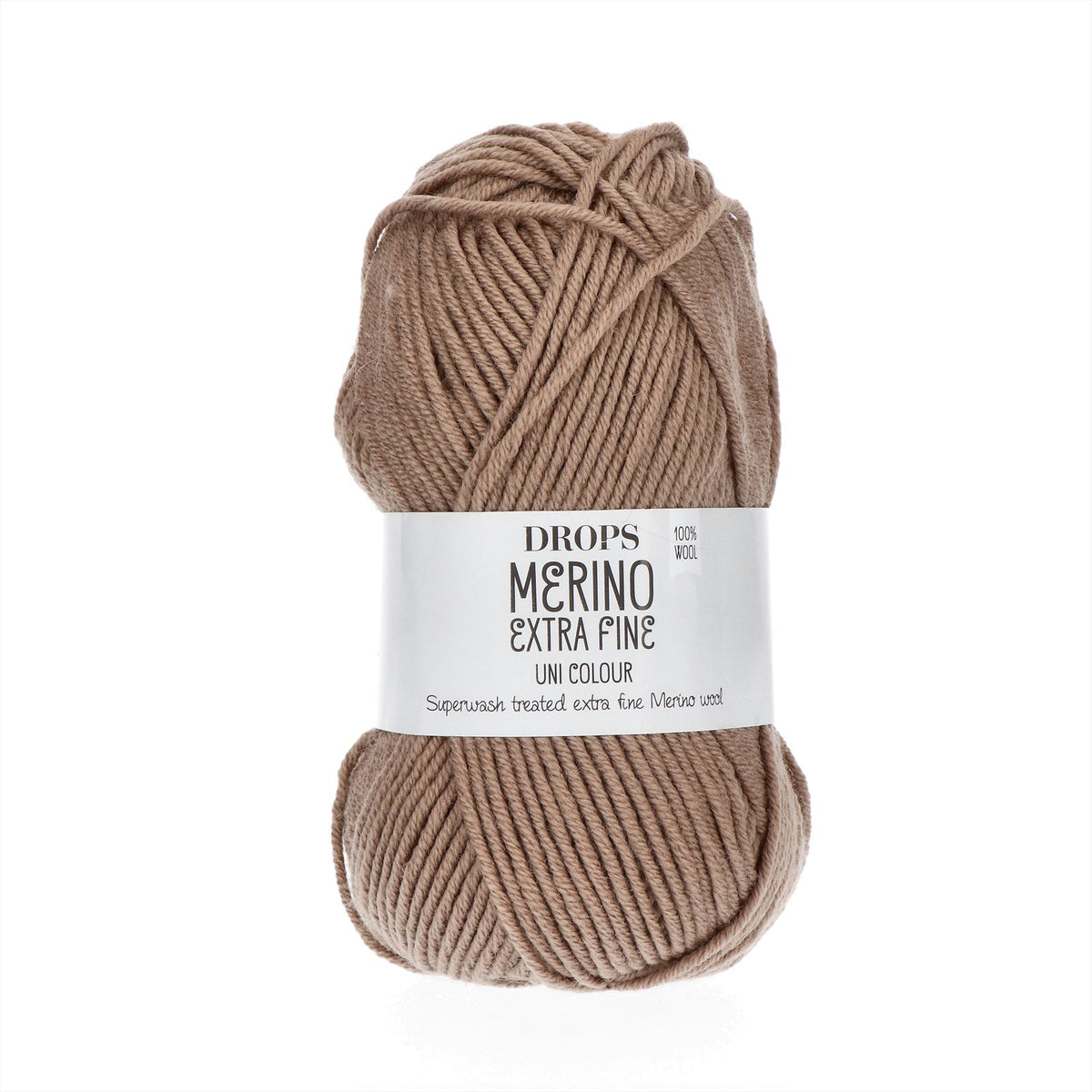 Drops Merino Extra Fine Uni Colour 51 Koffie Verkeerd