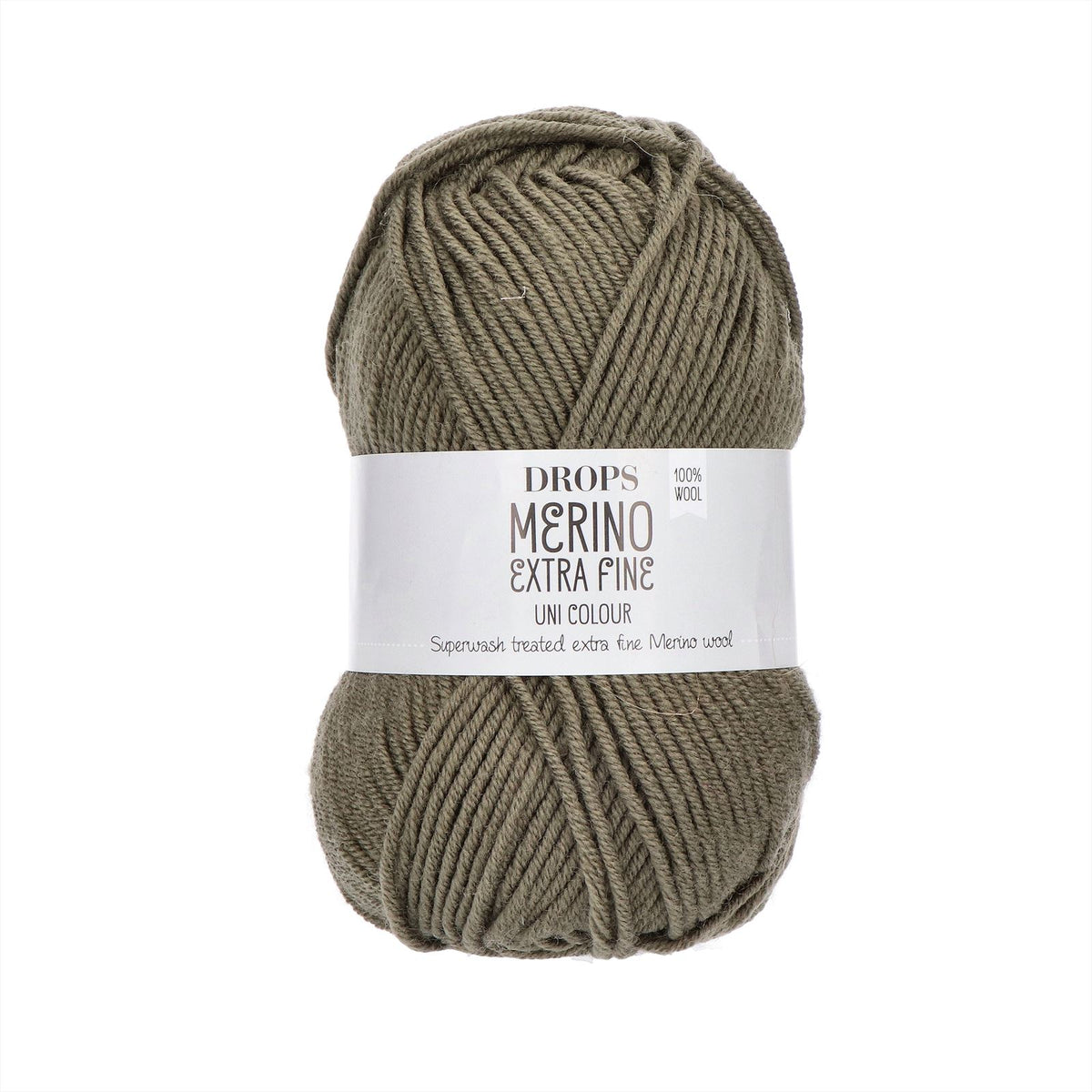 Drops Merino Extra Fine Uni Colour 53 Mosgroen