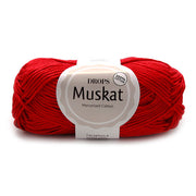 Drops Muskat Uni Colour 12 Rood