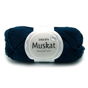 Drops Muskat Uni Colour 13 Marineblauw