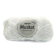 Drops Muskat Uni Colour 18 Wit
