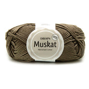 Drops Muskat Uni Colour 24 Grijsbruin