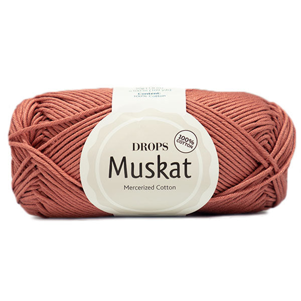 Drops Muskat Uni Colour 81 Klei