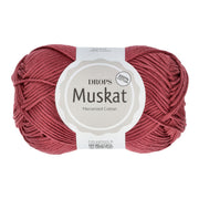 Drops Muskat Uni Colour 87 Granaatappel